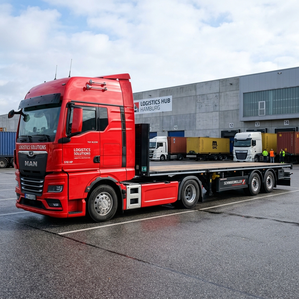 MAN TGX Flatbed
